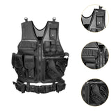 Maxbell Outdoor Adventure Vest CS for Jogging Strength and Endurance Training Gaming Black