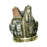 Maxbell Outdoor Adventure Vest CS for Jogging Strength and Endurance Training Gaming Green Floral