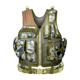 Maxbell Outdoor Adventure Vest CS for Jogging Strength and Endurance Training Gaming Green Floral