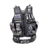 Maxbell Outdoor Adventure Vest CS for Jogging Strength and Endurance Training Gaming Gray Floral