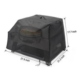 Maxbell Pizza Oven Cover Outdoor Pizza Oven Dust Cover for Barbecue Traveling Garden