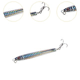 Maxbell 3x Top Water Fishing Lures with Hook for Men Outdoor Activities Boat Fishing Silver
