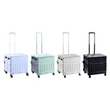 Maxbell Grocery Shopping Cart Handcart Shopping Hand Truck for Home Groceries Moving purple
