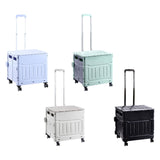 Maxbell Grocery Shopping Cart Handcart Shopping Hand Truck for Home Groceries Moving purple