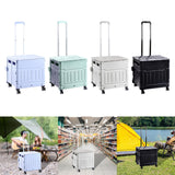 Maxbell Grocery Shopping Cart Handcart Shopping Hand Truck for Home Groceries Moving purple