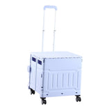 Maxbell Grocery Shopping Cart Handcart Shopping Hand Truck for Home Groceries Moving purple