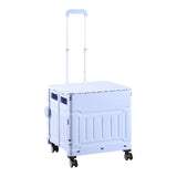 Maxbell Grocery Shopping Cart Handcart Shopping Hand Truck for Home Groceries Moving purple