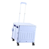 Maxbell Grocery Shopping Cart Handcart Shopping Hand Truck for Home Groceries Moving purple