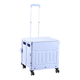 Maxbell Grocery Shopping Cart Handcart Shopping Hand Truck for Home Groceries Moving purple