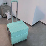 Maxbell Grocery Shopping Cart Handcart Shopping Hand Truck for Home Groceries Moving green
