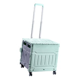 Maxbell Grocery Shopping Cart Handcart Shopping Hand Truck for Home Groceries Moving green