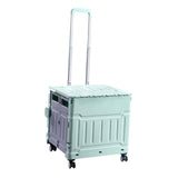 Maxbell Grocery Shopping Cart Handcart Shopping Hand Truck for Home Groceries Moving green