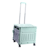 Maxbell Grocery Shopping Cart Handcart Shopping Hand Truck for Home Groceries Moving green