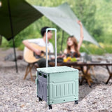 Maxbell Grocery Shopping Cart Handcart Shopping Hand Truck for Home Groceries Moving green