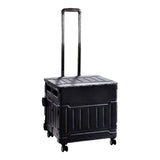 Maxbell Grocery Shopping Cart Handcart Shopping Hand Truck for Home Groceries Moving black