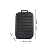 Maxbell BBQ Griddle Teppanyaki Plate Camping Grilling Pan for Barbecue Travel Indoor