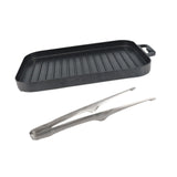 Maxbell BBQ Griddle Teppanyaki Plate Camping Grilling Pan for Barbecue Travel Indoor