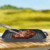 Maxbell BBQ Griddle Teppanyaki Plate Camping Grilling Pan for Barbecue Travel Indoor