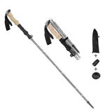 Maxbell Walking Stick Portable Hiking Pole for Hiking Outdoor Adventures Backpacking Gray