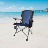 Maxbell Camping Folding Chair Heavy Duty Portable Outdoor Seat for Camp Patio Travel Blue