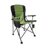 Maxbell Camping Folding Chair Heavy Duty Portable Outdoor Seat for Camp Patio Travel Green