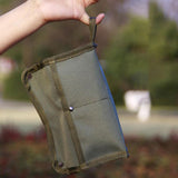 Maxbell Outdoor Camping Wet Tissue Box Wipe Tissue Bag for Outdoor Camping Tent Home Green