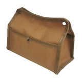 Maxbell Outdoor Camping Wet Tissue Box Wipe Tissue Bag for Outdoor Camping Tent Home Khaki