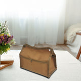 Maxbell Outdoor Camping Wet Tissue Box Wipe Tissue Bag for Outdoor Camping Tent Home Khaki