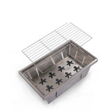 Maxbell Portable Charcoal Grill Foldable Grill for Picnics Family Gatherings Fishing