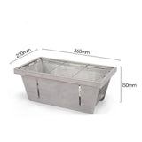 Maxbell Portable Charcoal Grill Foldable Grill for Picnics Family Gatherings Fishing