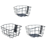 Maxbell Bike Basket Organizer Stylish Bike Pannier Basket for Sports Outdoor Cycling S with Base Plate