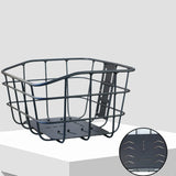 Maxbell Bike Basket Organizer Stylish Bike Pannier Basket for Sports Outdoor Cycling S with Base Plate