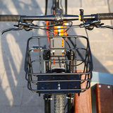 Maxbell Bike Basket Organizer Stylish Bike Pannier Basket for Sports Outdoor Cycling S with Base Plate