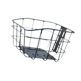 Maxbell Bike Basket Organizer Stylish Bike Pannier Basket for Sports Outdoor Cycling S with Base Plate