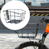 Maxbell Bike Basket Organizer Stylish Bike Pannier Basket for Sports Outdoor Cycling S with Base Plate