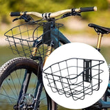 Maxbell Bike Basket Organizer Stylish Bike Pannier Basket for Sports Outdoor Cycling L without Base Plate
