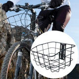 Maxbell Bike Basket Organizer Stylish Bike Pannier Basket for Sports Outdoor Cycling L without Base Plate