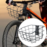 Maxbell Bike Basket Organizer Stylish Bike Pannier Basket for Sports Outdoor Cycling L without Base Plate