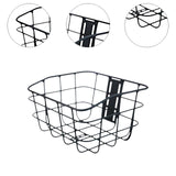 Maxbell Bike Basket Organizer Stylish Bike Pannier Basket for Sports Outdoor Cycling L without Base Plate