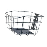 Maxbell Bike Basket Organizer Stylish Bike Pannier Basket for Sports Outdoor Cycling L with Base Plate