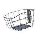 Maxbell Bike Basket Organizer Stylish Bike Pannier Basket for Sports Outdoor Cycling L with Base Plate