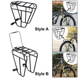 Maxbell Bike Front Carrier Rack Adults Bicycle Front Rack for Bicycle Travel Touring Style A