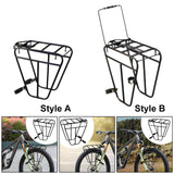 Maxbell Bike Front Carrier Rack Adults Bicycle Front Rack for Bicycle Travel Touring Style A
