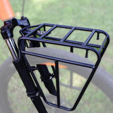 Maxbell Bike Front Carrier Rack Adults Bicycle Front Rack for Bicycle Travel Touring Style A