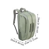 Maxbell Badminton Backpack Trendy Water Resistant Carrier PU Leather Sports Backpack Green