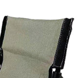 Maxbell Floor Chair with Back Support Camping Chair for Mountaineering Yard Concerts Khaki 39cmx40cmx38cm