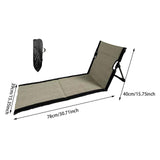 Maxbell Floor Chair with Back Support Camping Chair for Mountaineering Yard Concerts Khaki 39cmx40cmx78cm