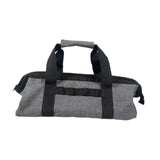 Maxbell Tent Stakes Storage Bag Handbag Peg Storage Bag for Hiking Gardening Camping Gray