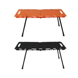 Maxbell Folding Table Sturdy Beach Table Compact Camping Table for BBQ Hiking Picnic Orange