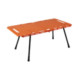 Maxbell Folding Table Sturdy Beach Table Compact Camping Table for BBQ Hiking Picnic Orange